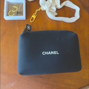 Chanel makeup bag. Clean inside and out.